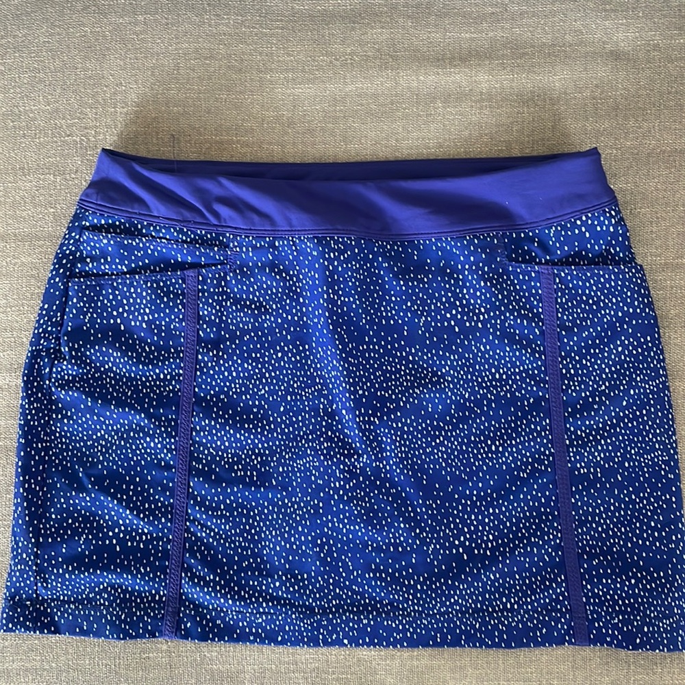 Adidas blue/purple golf skirt Size Small
